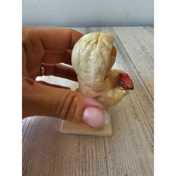 Elaine roesle secret wish snow children Saint Nicholas child bird Cardinal figur - Picture 4 of 7